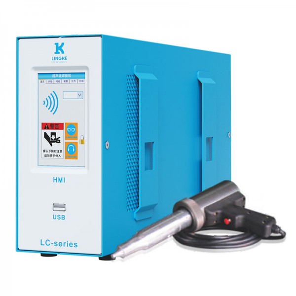 LINGKE Ultrasonic Spot 용착기 20kHz 1200W Handheld Ultrasonic 용착기