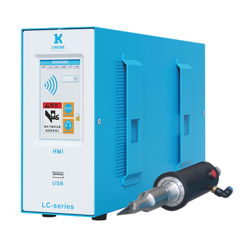 LINGKE 휴대용 절단기 28/35kHz 1200W 초음파 점용접 기계